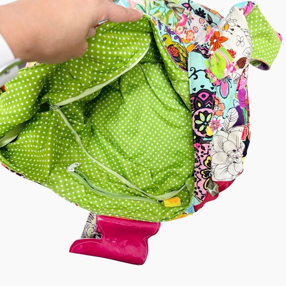 Agua Bendita Rare Patchwork Boho Crossbody Bag‎ Multicolor - Picture 7 of 12